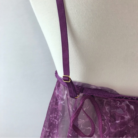 Spree Intimates Babydoll T-string Thong Two Piece Lingerie Set NWT - Picture 6 of 12